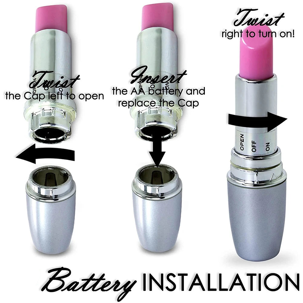 Discreet Pocket Pleasure - Mini Lipstick Vibrator - GUMARIE