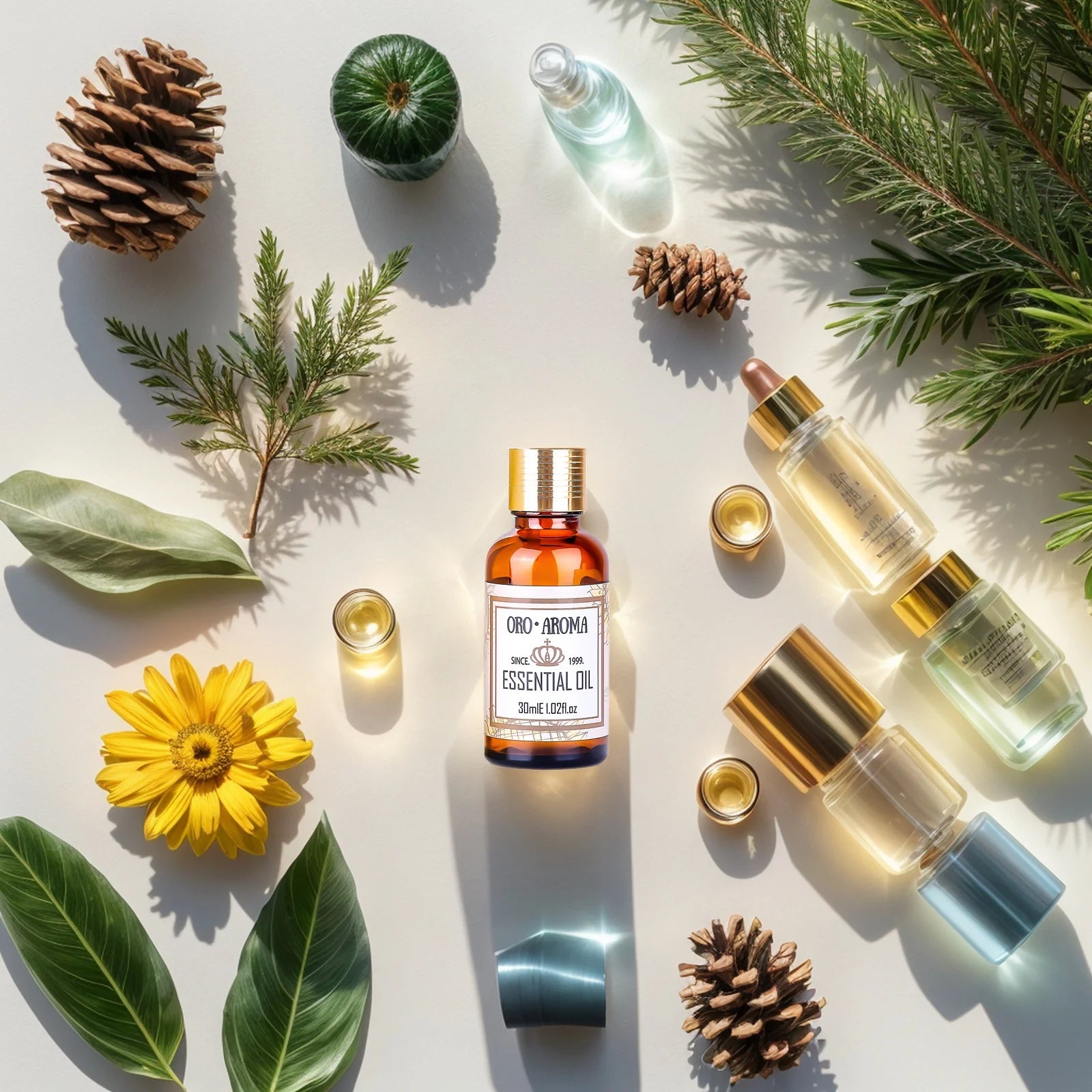 Oroaroma Peony Essential Oil MADE IN ITALY - GUMARIE WELLNESS