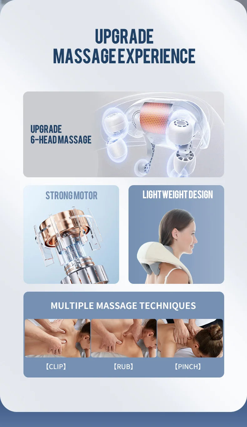 Wireless Neck And Shoulder Massager - GUMARIE WELLNESS