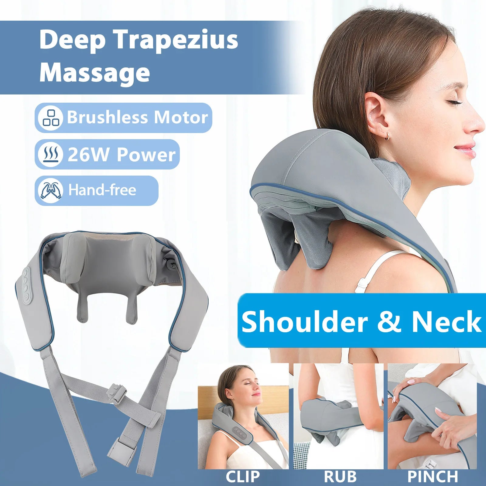 Wireless Neck And Shoulder Massager - GUMARIE WELLNESS