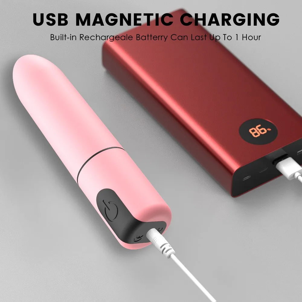 USB Charging Mini Bullet Vibrator - GUMARIE WELLNESS