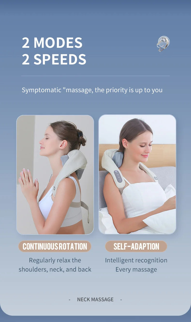 Wireless Neck And Shoulder Massager - GUMARIE WELLNESS