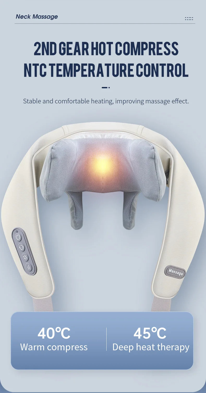 Wireless Neck And Shoulder Massager - GUMARIE WELLNESS