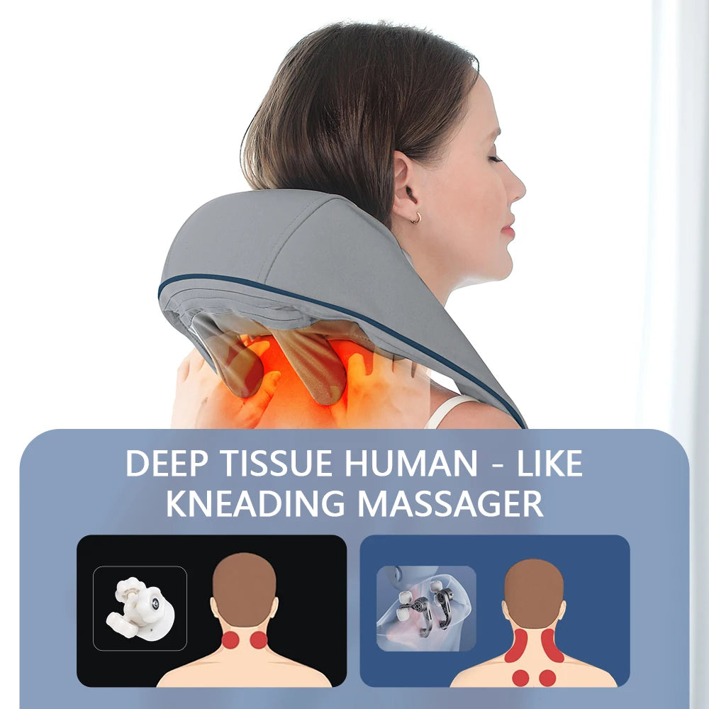 Wireless Neck And Shoulder Massager - GUMARIE WELLNESS