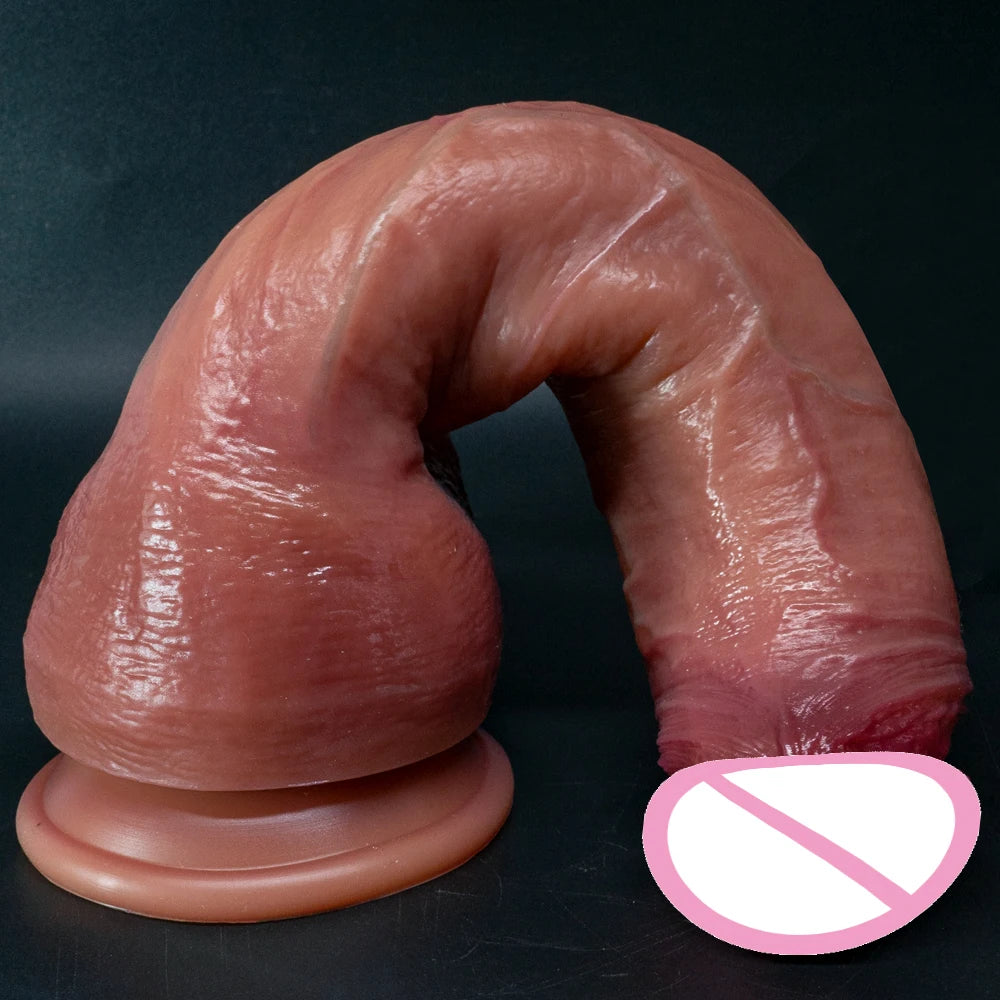 Soft Realistic Thick Dildo For All - GUMARIE