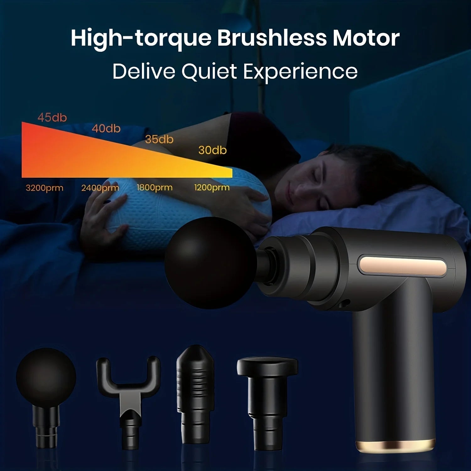 Deep Tissue Massage Gun – Portable, Powerful, and Versatile - GUMARIE WELLNESS