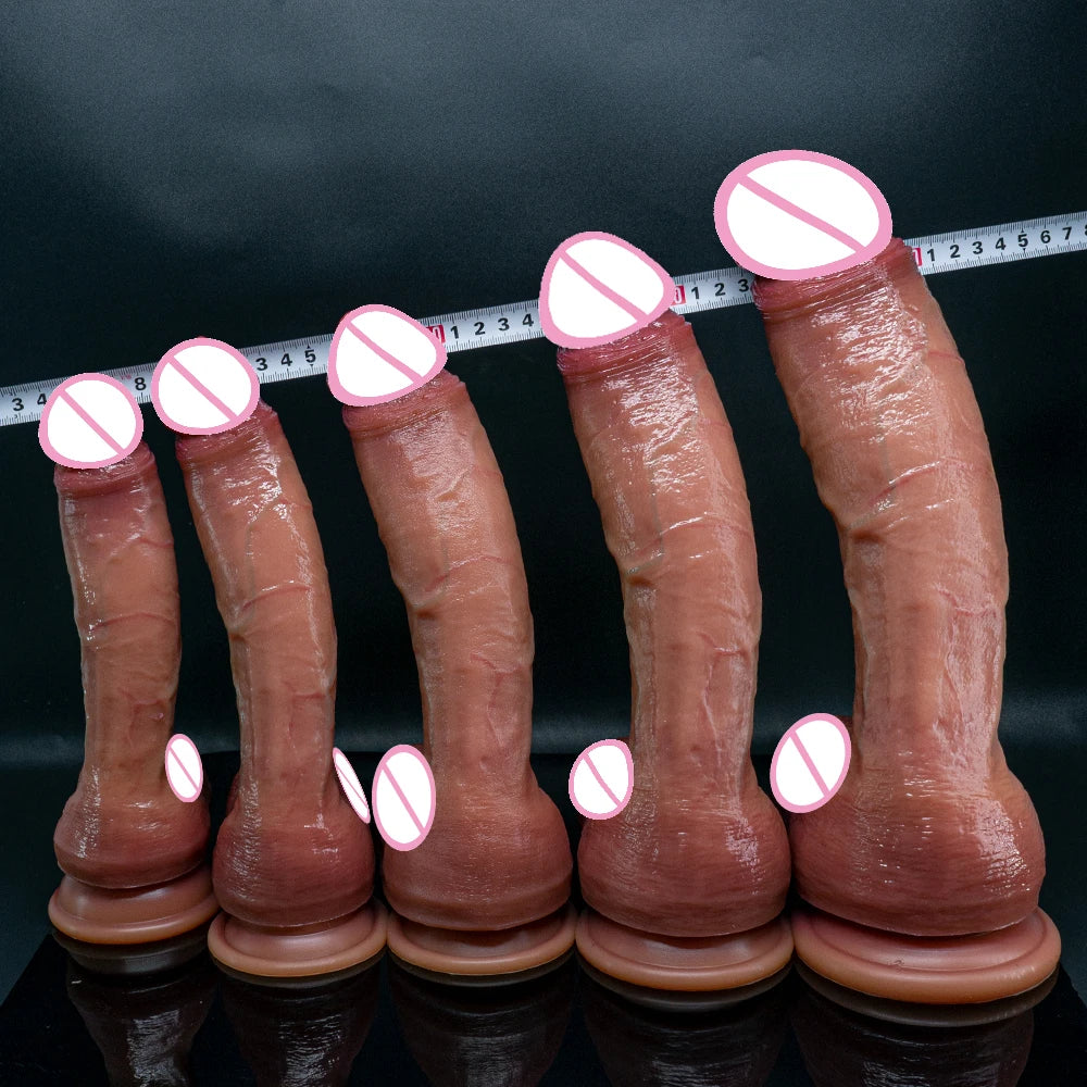 Soft Realistic Thick Dildo For All - GUMARIE