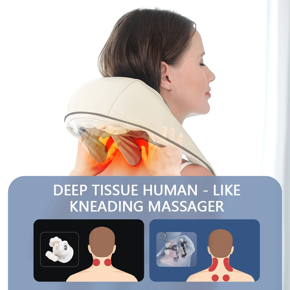 Wireless Neck And Shoulder Massager - GUMARIE WELLNESS