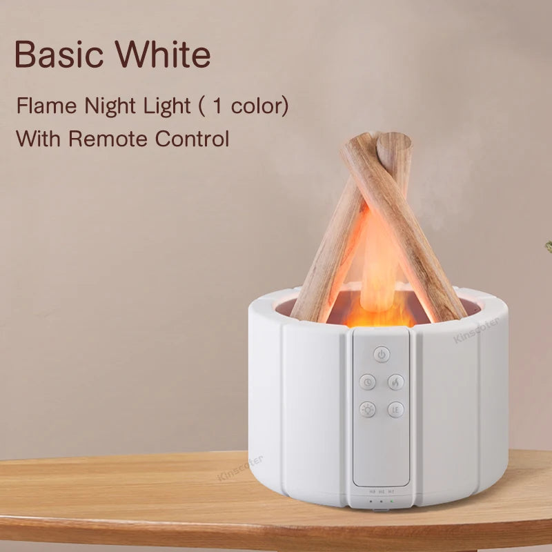 Flame Aroma Diffuser & Cool Mist Humidifier - GUMARIE WELLNESS