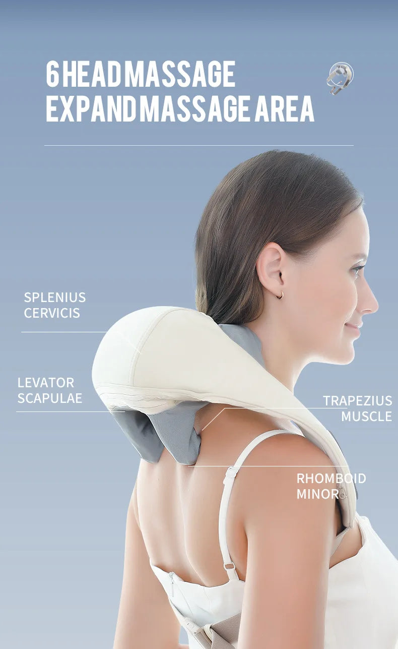 Wireless Neck And Shoulder Massager - GUMARIE WELLNESS
