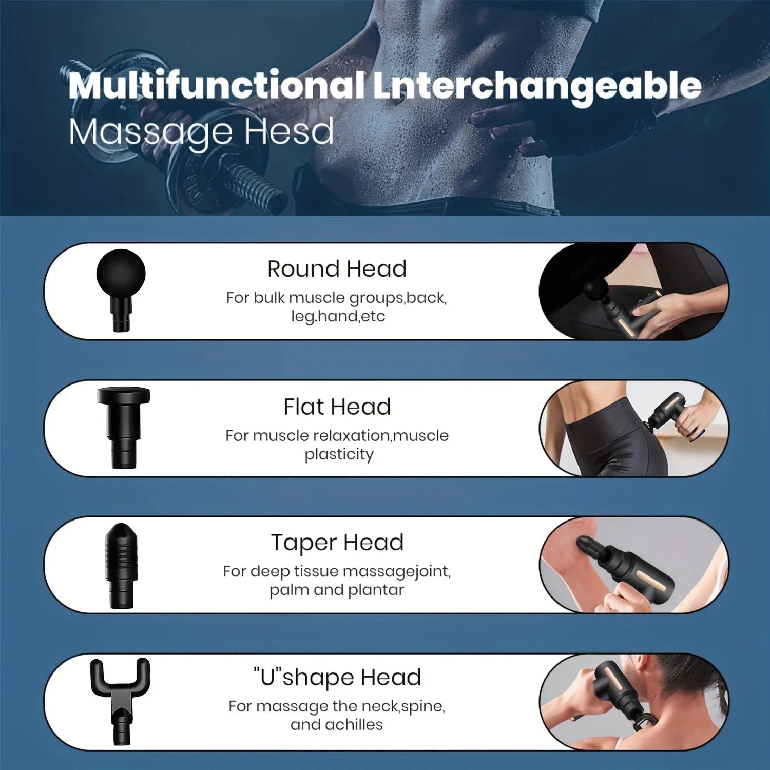 Deep Tissue Massage Gun – Portable, Powerful, and Versatile - GUMARIE WELLNESS
