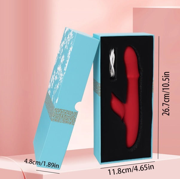 Double Vibrator Masturbation Stick - GUMARIE