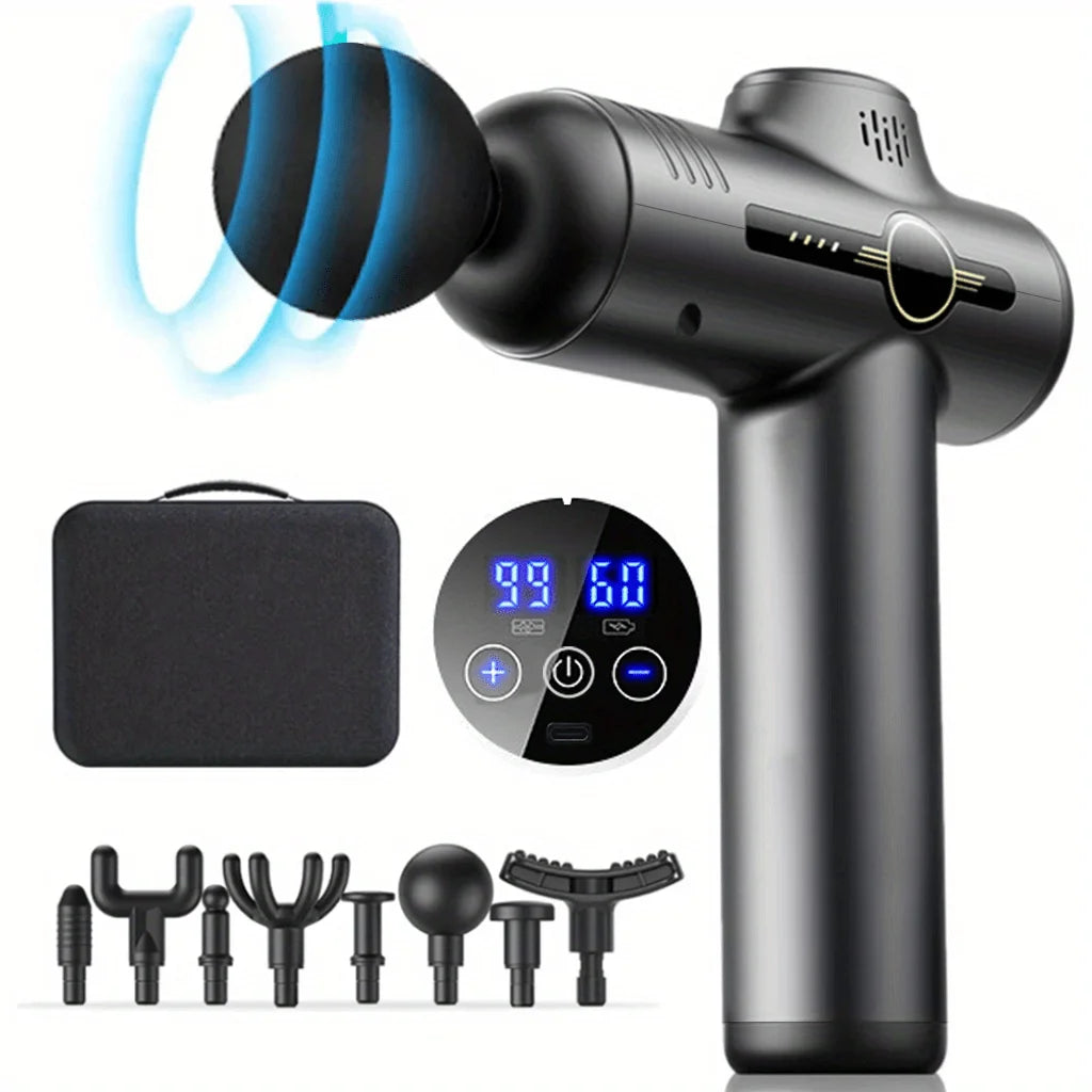 Deep Tissue Massage Gun – Portable, Powerful, and Versatile - GUMARIE WELLNESS