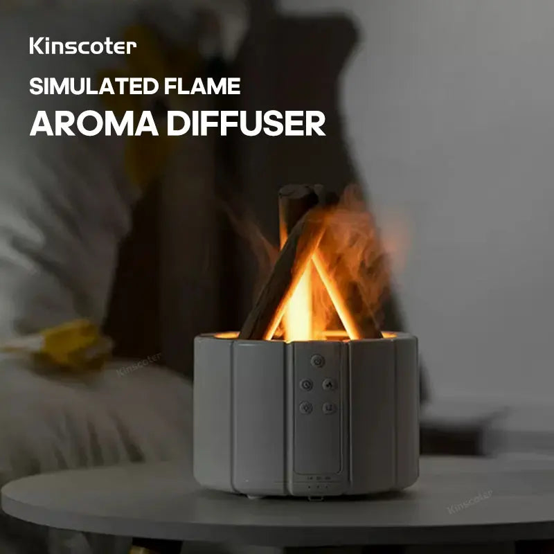 Flame Aroma Diffuser & Cool Mist Humidifier - GUMARIE WELLNESS