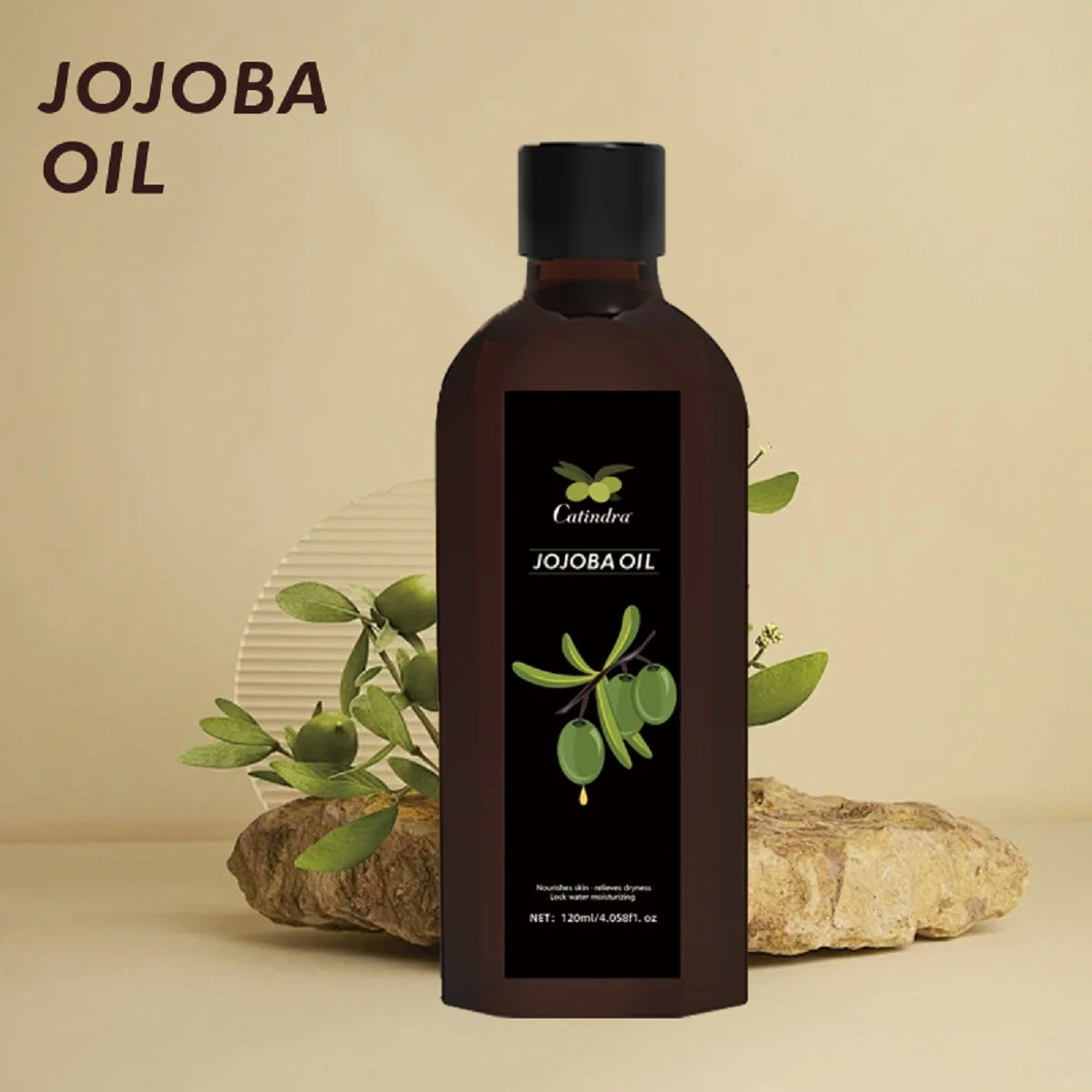 Jojoba Body Oil 120ml – Hydrating, Firming & Nourishing Natural Plant-Based Oil - GUMARIE WELLNESS