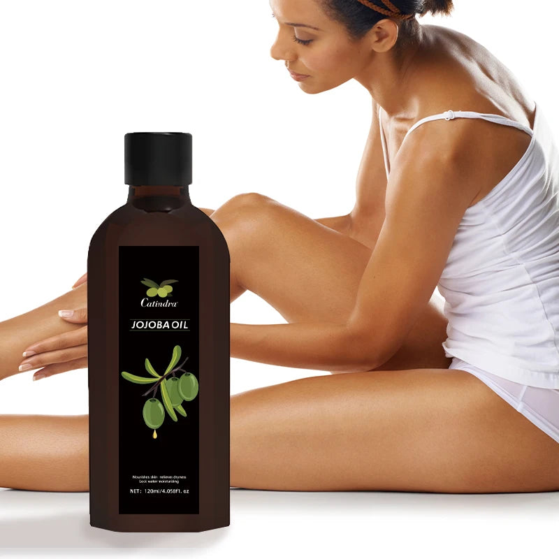 Jojoba Body Oil 120ml – Hydrating, Firming & Nourishing Natural Plant-Based Oil - GUMARIE WELLNESS