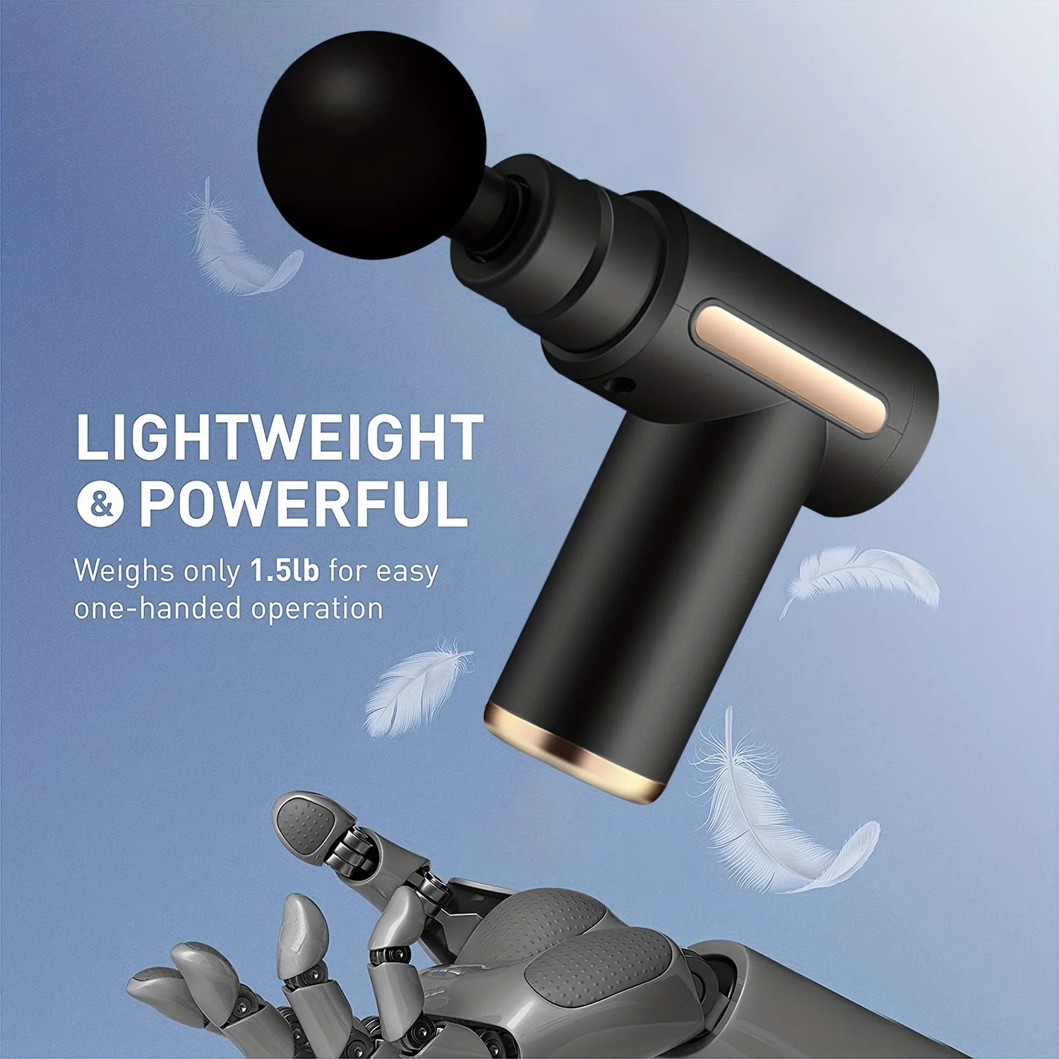 Deep Tissue Massage Gun – Portable, Powerful, and Versatile - GUMARIE WELLNESS