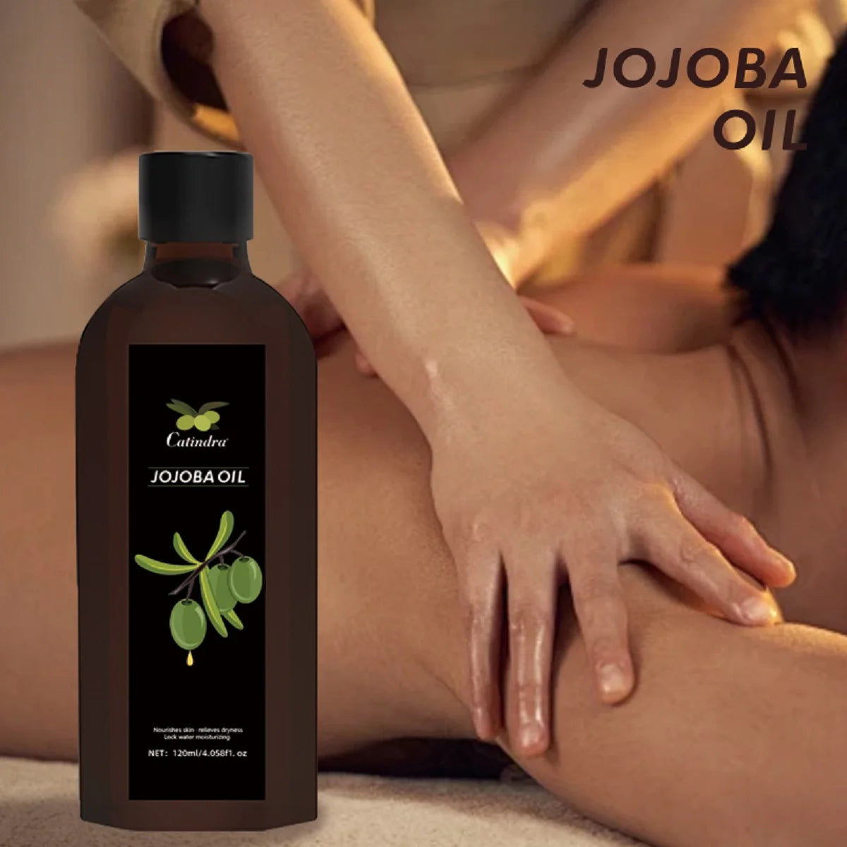 Jojoba Body Oil 120ml – Hydrating, Firming & Nourishing Natural Plant-Based Oil - GUMARIE WELLNESS