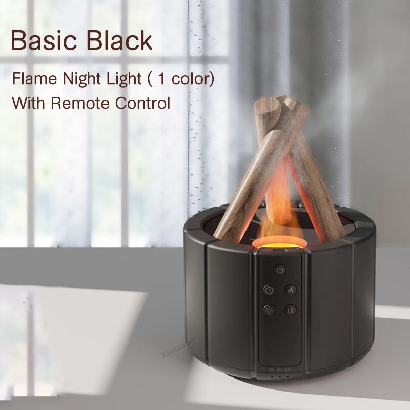 Flame Aroma Diffuser & Cool Mist Humidifier - GUMARIE WELLNESS